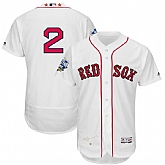 Boston Red Sox #2 Xander Bogaerts White 2016 All Star Flexbase Collection Signature Stitched Jersey Jiasu,baseball caps,new era cap wholesale,wholesale hats