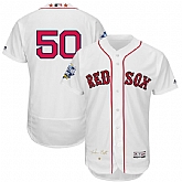 Boston Red Sox #50 Mookie Betts White 2016 All Star Flexbase Collection Signature Stitched Jersey Jiasu,baseball caps,new era cap wholesale,wholesale hats