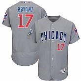 Chicago Cubs #17 Kris Bryant Gray 2016 All Star Flexbase Collection Signature Stitched Jersey Jiasu,baseball caps,new era cap wholesale,wholesale hats