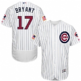 Chicago Cubs #17 Kris Bryant White 2016 Fashion Stars & Stripes Flexbase Stitched Baseball Jersey Jiasu,baseball caps,new era cap wholesale,wholesale hats
