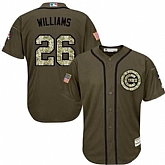 Chicago Cubs #26 Billy Williams Green Salute to Service Stitched Baseball Jersey Jiasu,baseball caps,new era cap wholesale,wholesale hats