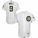 Chicago Cubs #9 Javier Baez White(Blue Strip) Flexbase Collection 2016 Memorial Day Stitched Baseball Jersey Jiasu,baseball caps,new era cap wholesale,wholesale hats