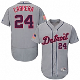 Detroit Tigers #24 Miguel Cabrera Gray 2016 Fashion Stars & Stripes Flexbase Stitched Baseball Jersey Jiasu,baseball caps,new era cap wholesale,wholesale hats