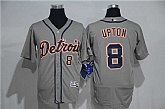 Detroit Tigers #8 Justin Upton Gray 2016 Flexbase Collection Stitched Baseball Jersey,baseball caps,new era cap wholesale,wholesale hats