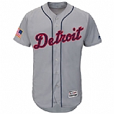 Detroit Tigers Blank Gray 2016 Fashion Stars & Stripes Flexbase Stitched Baseball Jersey Jiasu,baseball caps,new era cap wholesale,wholesale hats
