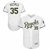 Kansas City Royals #35 Eric Hosmer White Flexbase Collection 2016 Memorial Day Stitched Baseball Jersey Jiasu,baseball caps,new era cap wholesale,wholesale hats