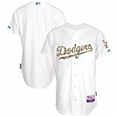 Los Angeles Dodgers Blank White Camo Cool Base Stitched Baseball Jersey Jiasu,baseball caps,new era cap wholesale,wholesale hats