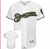 Milwaukee Brewers Customized White Flexbase Collection 2016 Memorial Day Stitched Baseball Jersey,baseball caps,new era cap wholesale,wholesale hats