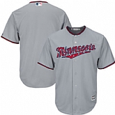 Minnesota Twins Blank Gray 2016 Fashion Stars & Stripes Flexbase Stitched Baseball Jersey Jiasu,baseball caps,new era cap wholesale,wholesale hats