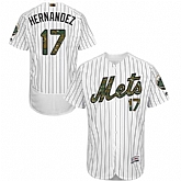 New York Mets #17 Keith Hernandez White(Blue Strip) Flexbase Collection 2016 Memorial Day Stitched Baseball Jersey Jiasu,baseball caps,new era cap wholesale,wholesale hats