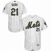 New York Mets #21 Lucas Duda White(Blue Strip) Flexbase Collection 2016 Memorial Day Stitched Baseball Jersey Jiasu,baseball caps,new era cap wholesale,wholesale hats