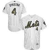 New York Mets #4 Lenny Dykstra White(Blue Strip) Flexbase Collection 2016 Memorial Day Stitched Baseball Jersey Jiasu,baseball caps,new era cap wholesale,wholesale hats
