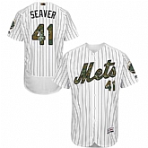 New York Mets #41 Tom Seaver White(Blue Strip) Flexbase Collection 2016 Memorial Day Stitched Baseball Jersey Jiasu,baseball caps,new era cap wholesale,wholesale hats