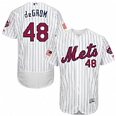 New York Mets #48 Jacob deGrom White 2016 Fashion Stars & Stripes Flexbase Stitched Baseball Jersey Jiasu,baseball caps,new era cap wholesale,wholesale hats