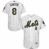New York Mets #8 Gary Carter White(Blue Strip) Flexbase Collection 2016 Memorial Day Stitched Baseball Jersey Jiasu,baseball caps,new era cap wholesale,wholesale hats
