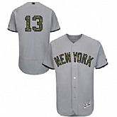 New York Yankees #13 Alex Rodriguez Gray Flexbase Collection 2016 Memorial Day Stitched Baseball Jersey Jiasu,baseball caps,new era cap wholesale,wholesale hats