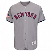 New York Yankees Blank Gray 2016 Fashion Stars & Stripes Flexbase Stitched Baseball Jersey Jiasu,baseball caps,new era cap wholesale,wholesale hats