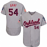 Oakland Athletics #54 Sonny Gray Gray 2016 Fashion Stars & Stripes Flexbase Stitched Baseball Jersey Jiasu,baseball caps,new era cap wholesale,wholesale hats