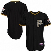 Pittsburgh Pirates Customized Black Camo Cool Base Stitched Baseball Jersey,baseball caps,new era cap wholesale,wholesale hats