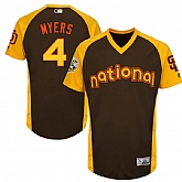 San Diego Padres #4 Wil Myers Brown Men's 2016 All Star National League Stitched Baseball Jersey,baseball caps,new era cap wholesale,wholesale hats