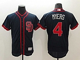 San Diego Padres #4 Wil Myers Navy Blue USA Independence Day 2016 Flexbase Collection Stitched Jersey,baseball caps,new era cap wholesale,wholesale hats
