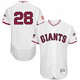 San Francisco Giants #28 Buster Posey White 2016 Fashion Stars & Stripes Flexbase Stitched Baseball Jersey Jiasu,baseball caps,new era cap wholesale,wholesale hats