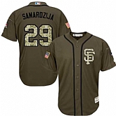 San Francisco Giants #29 Jeff Samardzija Green Salute to Service Stitched Baseball Jersey Jiasu,baseball caps,new era cap wholesale,wholesale hats