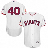 San Francisco Giants #40 Madison Bumgarner White 2016 Fashion Stars & Stripes Flexbase Stitched Baseball Jersey Jiasu,baseball caps,new era cap wholesale,wholesale hats