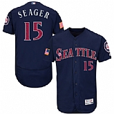 Seattle Mariners #15 Kyle Seager Navy Blue 2016 Fashion Stars & Stripes Flexbase Stitched Baseball Jersey Jiasu,baseball caps,new era cap wholesale,wholesale hats