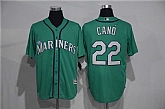 Seattle Mariners #22 Cano Green New Cool Base Stitched Baseball Jersey,baseball caps,new era cap wholesale,wholesale hats