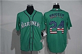 Seattle Mariners #24 Ken Griffey Green New Cool Base Stitched Baseball Jersey,baseball caps,new era cap wholesale,wholesale hats