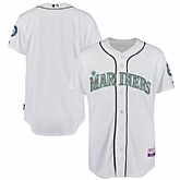 Seattle Mariners Customized White Camo Cool Base Stitched Baseball Jersey,baseball caps,new era cap wholesale,wholesale hats