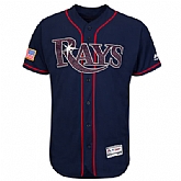 Tampa Bay Rays Blank Navy Blue 2016 Fashion Stars & Stripes Flexbase Stitched Baseball Jersey Jiasu,baseball caps,new era cap wholesale,wholesale hats