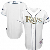 Tampa Bay Rays Customized White Camo Cool Base Stitched Baseball Jersey,baseball caps,new era cap wholesale,wholesale hats