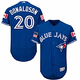 Toronto Blue Jays #20 Josh Donaldson Royal Blue 2016 Fashion Stars & Stripes Flexbase Stitched Baseball Jersey Jiasu,baseball caps,new era cap wholesale,wholesale hats
