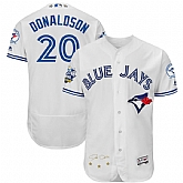 Toronto Blue Jays #20 Josh Donaldson White 2016 All Star Flexbase Collection Signature Stitched Jersey Jiasu,baseball caps,new era cap wholesale,wholesale hats