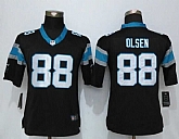 Women Limited Nike Carolina Panthers #88 Olsen Black Stitched Jersey,baseball caps,new era cap wholesale,wholesale hats