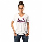 Women St. Louis Cardinals Customized White 2016 Fashion Stars & Stripes New Cool Base Stitched Baseball Jersey,baseball caps,new era cap wholesale,wholesale hats