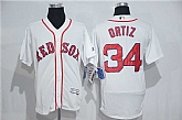 Boston Red Sox #34 David Ortiz White 2016 Flexbase Collection Stitched Jersey,baseball caps,new era cap wholesale,wholesale hats
