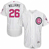 Chicago Cubs #26 Billy Williams White (Blue Strip) Flexbase Collection 2016 Mother's Day Stitched Baseball Jersey Jiasu,baseball caps,new era cap wholesale,wholesale hats