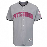 Pittsburgh Pirates Gray 2016 Mother's Day Flexbase Collection Stitched Baseball Jersey Jiasu,baseball caps,new era cap wholesale,wholesale hats