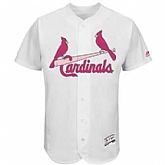 St. Louis Cardinals Customized Men's White 2016 Mother's Day Flexbase Collection Stitched Baseball Jersey,baseball caps,new era cap wholesale,wholesale hats