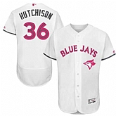 Toronto Blue Jays #36 Drew Hutchison White Flexbase Collection 2016 Mother's Day Stitched Baseball Jersey Jiasu,baseball caps,new era cap wholesale,wholesale hats