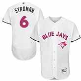 Toronto Blue Jays #6 Marcus Stroman White Flexbase Collection 2016 Mother's Day Stitched Baseball Jersey Jiasu,baseball caps,new era cap wholesale,wholesale hats