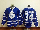 Toronto Maple Leafs #34 Matthews Blue Stitched NHL Jersey,baseball caps,new era cap wholesale,wholesale hats