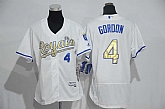 Women Kansas City Royals #4 Alex Gordon White 2016 Flexbase Collection Stitched Jersey,baseball caps,new era cap wholesale,wholesale hats