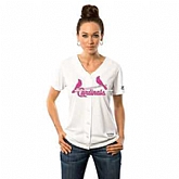Women St. Louis Cardinals Customized White 2016 Mother's Day Flexbase Collection Stitched Baseball Jersey,baseball caps,new era cap wholesale,wholesale hats