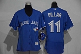 Women Toronto Blue Jays #11 Kevin Pillar Blue 2016 Flexbase Collection Stitched Jersey,baseball caps,new era cap wholesale,wholesale hats