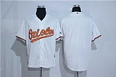 Baltimore Orioles Customized Men's White New Cool Base Stitched Baseball Jersey,baseball caps,new era cap wholesale,wholesale hats