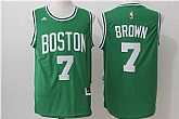 Boston Celtics #7 Brown Revolution 30 Green Swingman Stitched NBA Jersey,baseball caps,new era cap wholesale,wholesale hats